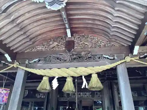 越中一宮 髙瀬神社の本殿・本堂
