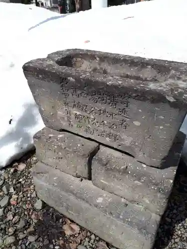 岩見沢相馬神社の手水舎