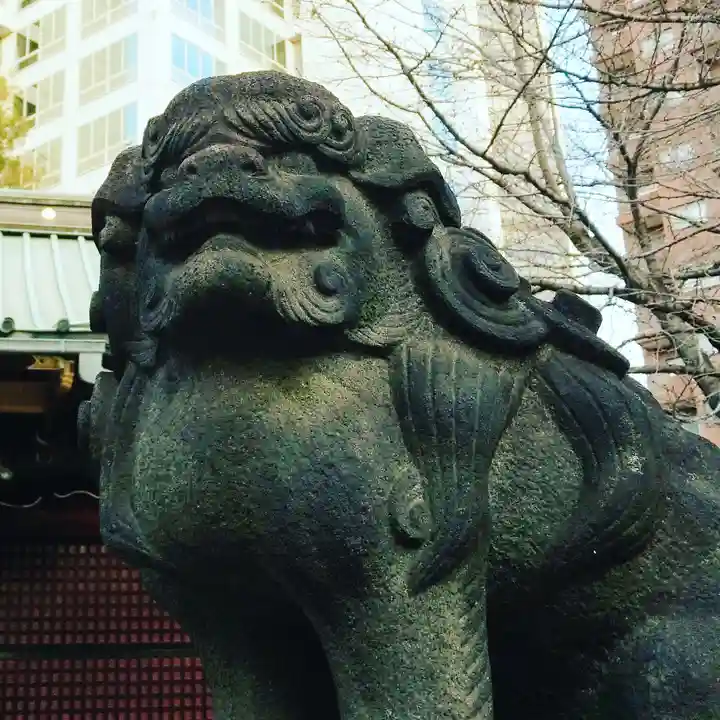 金王八幡宮の狛犬