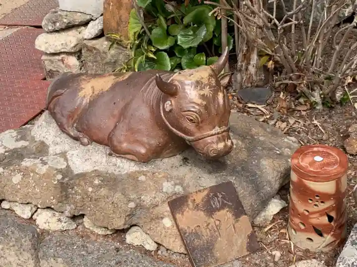 天津神社の狛犬