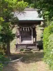 神社(名称不明)の本殿