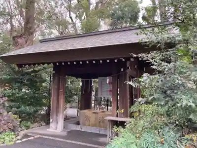 阿佐ヶ谷神明宮の手水舎