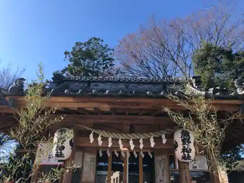 川越熊野神社の本殿