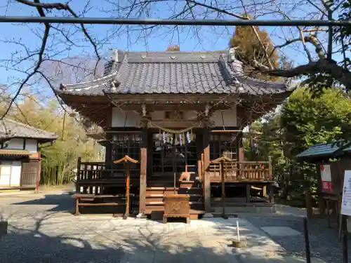 三軒地稲荷神社の本殿