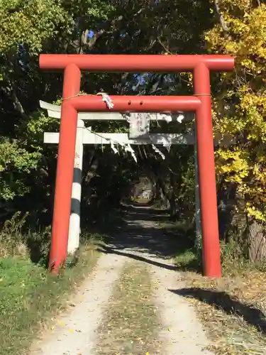 女化神社の鳥居