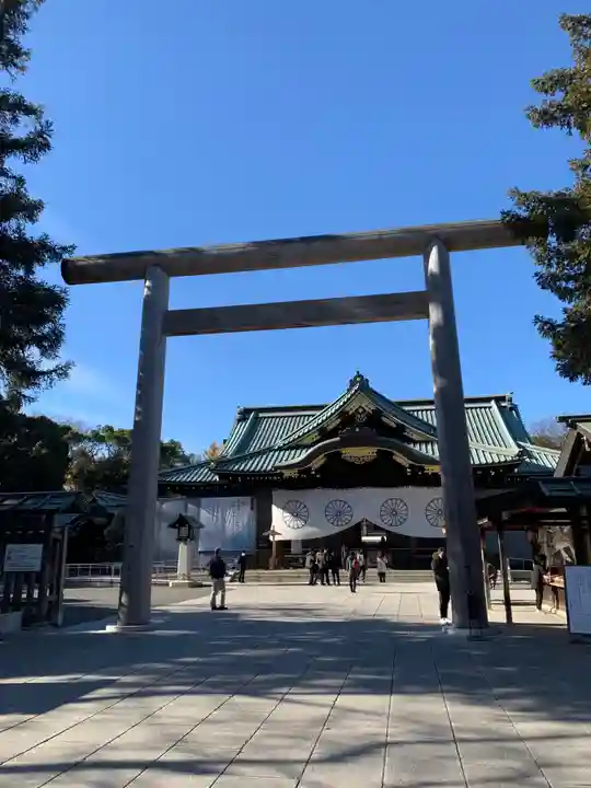 靖國神社の鳥居
