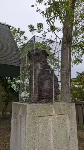 鳥取神社の狛犬