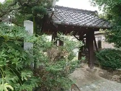永福寺の山門