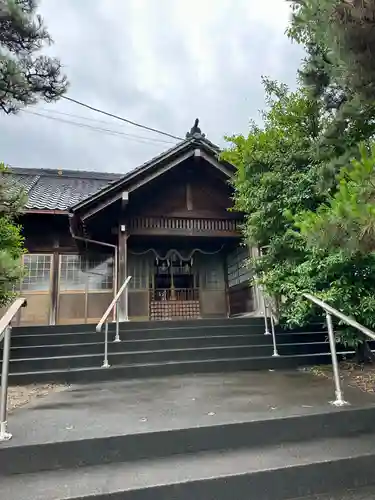 神明宮の本殿・本堂