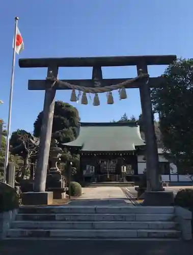 埴生神社の鳥居