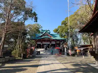 多摩川浅間神社の本殿・本堂