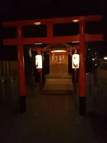 星川杉山神社の鳥居