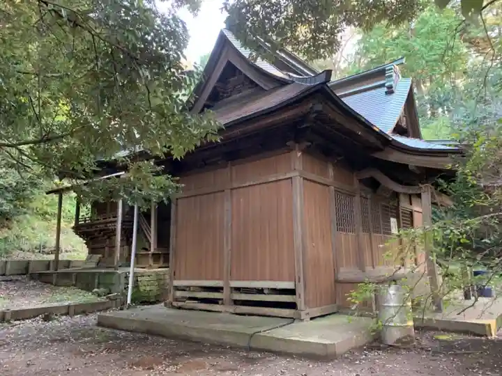 菅生神社の本殿・本堂