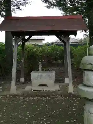 神明宮の手水舎