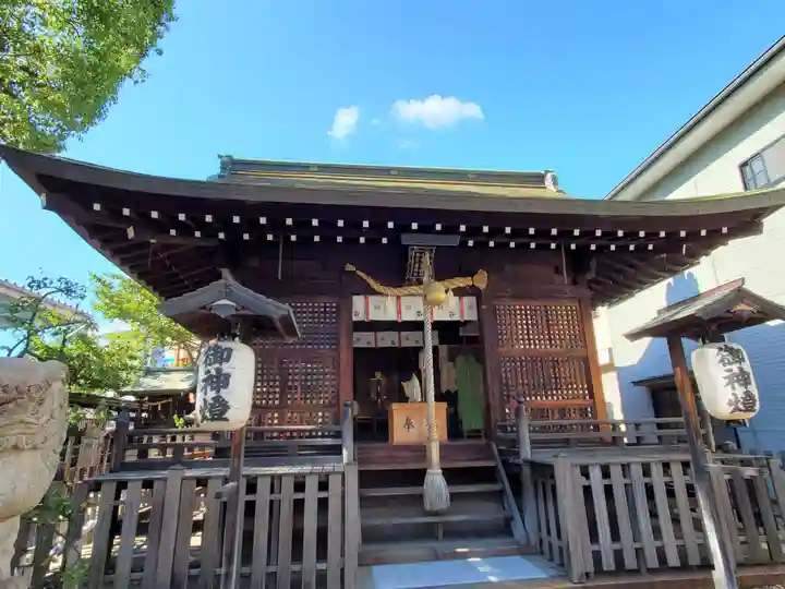 南宮宇佐八幡神社(脇浜神社)の本殿・本堂
