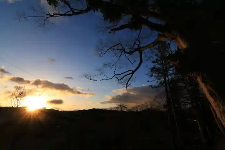阿久津「田村神社」(郡山市阿久津町)旧社名:伊豆箱根三嶋三社の初詣