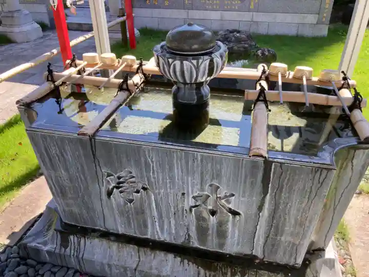 高野山東京別院の手水舎