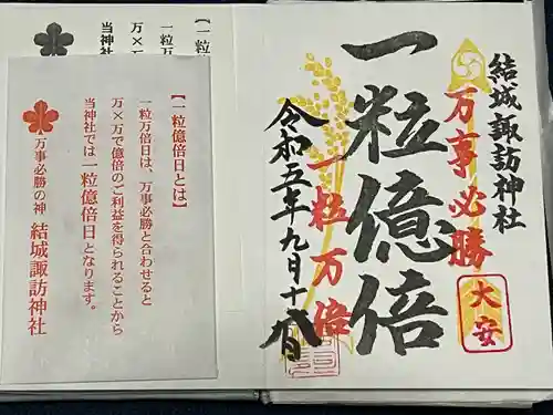 結城諏訪神社(茨城県)