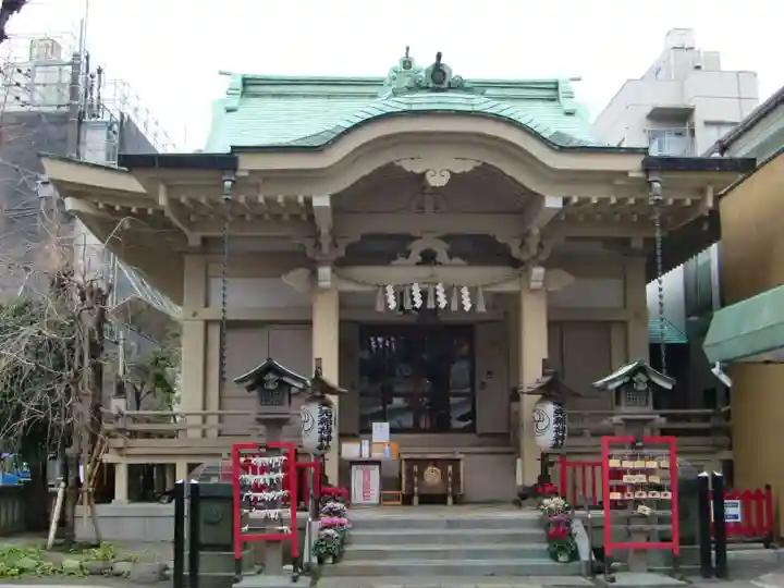 矢先稲荷神社の本殿・本堂