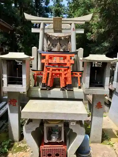 伏見稲荷大社　御膳谷奉拝所の末社・摂社