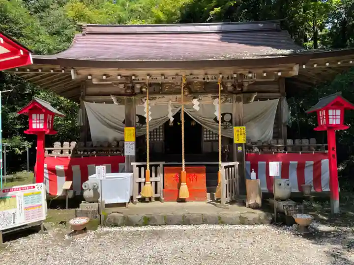 鷲子山上神社の本殿・本堂