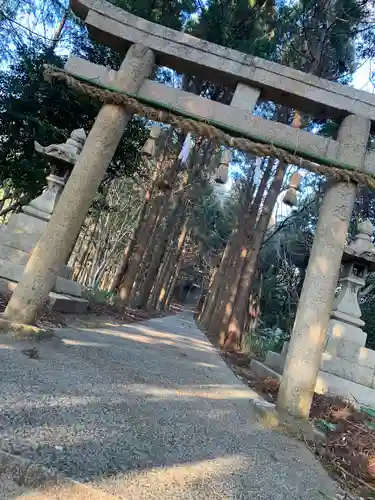 綿津見神社の鳥居