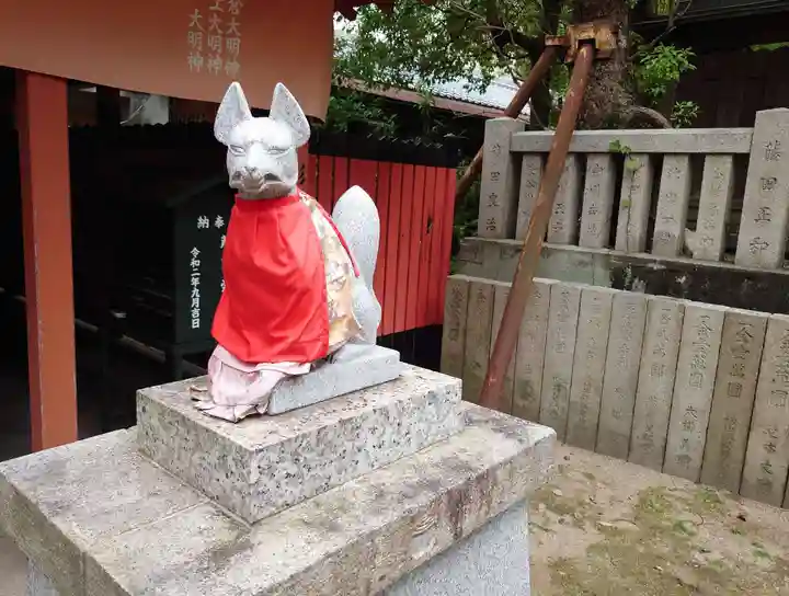 廣田神社の狛犬