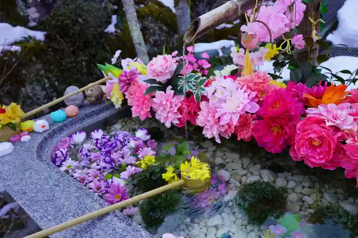 陽林寺の手水舎