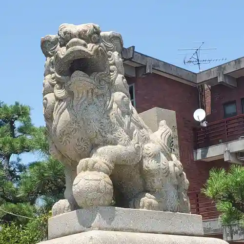 神前神社の狛犬