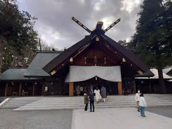 北海道神宮の本殿・本堂