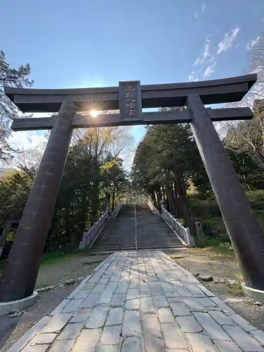 函館八幡宮の鳥居