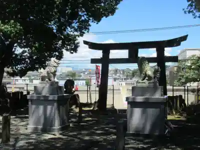 高平神社の狛犬