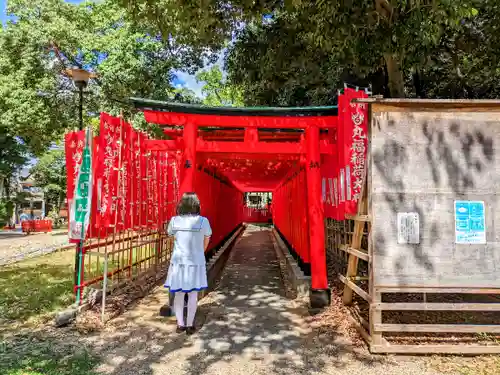 丸山神明社の鳥居