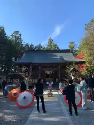 滑川神社 - 仕事と子どもの守り神(福島県)
