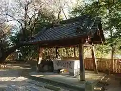 白山媛神社（上条白山媛神社）の手水