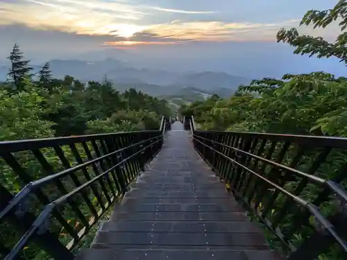 赤薙山神社の景色