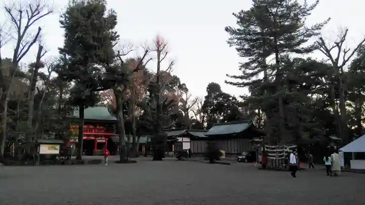 井草八幡宮の庭園