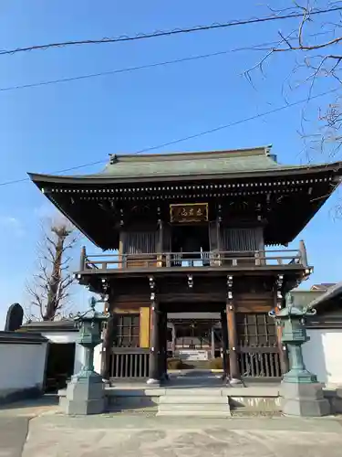 東陽寺の山門