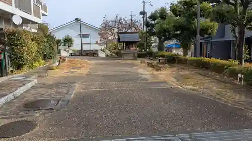 第二十一棟地蔵尊の庭園