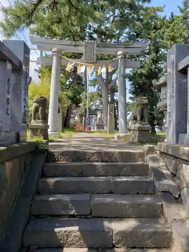 秋葉神社の鳥居