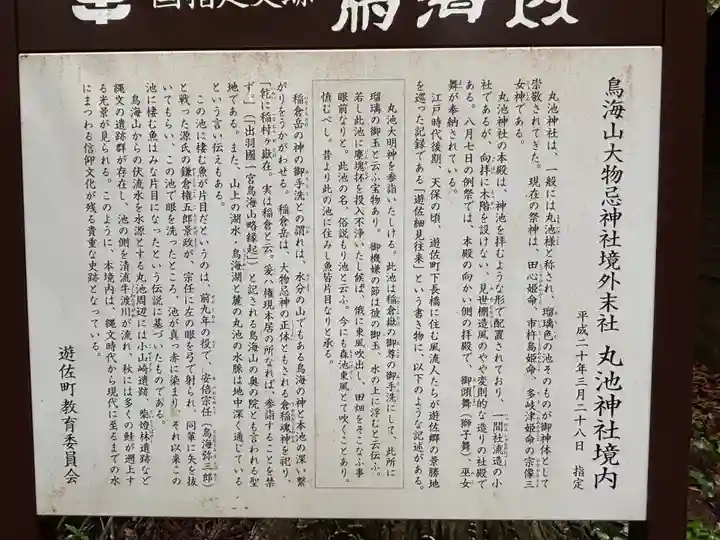 丸池神社(山形県)