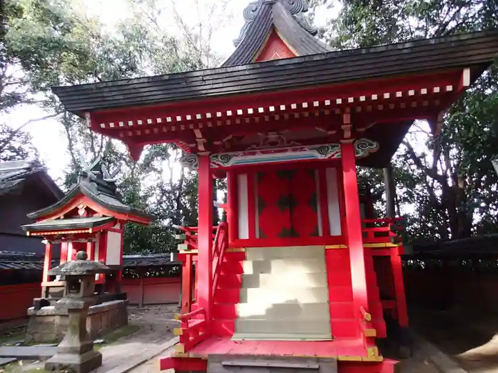 雲甘寺坐楢本神社の本殿・本堂