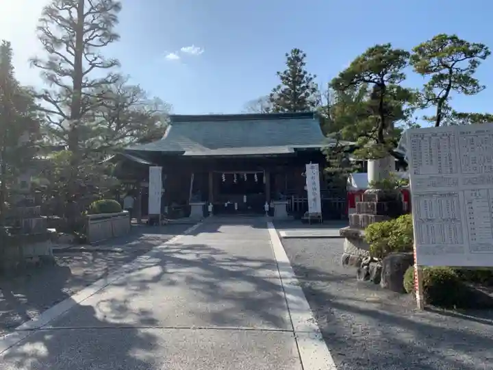 大井神社の本殿・本堂