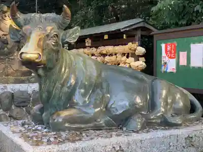 谷保天満宮の狛犬