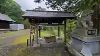 夕張神社の手水舎