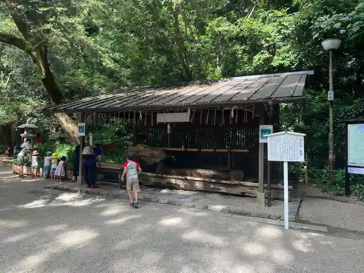 賀茂御祖神社(下鴨神社)の手水舎