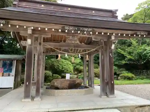 氣多大社の手水舎