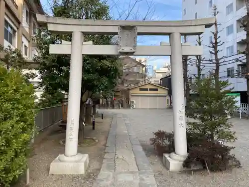 浅草神社の鳥居