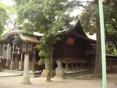 川口神社の本殿・本堂