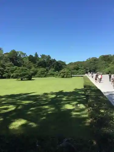 伊勢神宮内宮（皇大神宮）の庭園